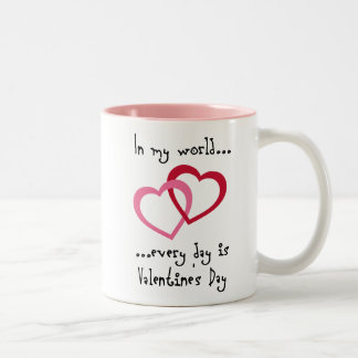 Jeder Tag ist VDay Tasse