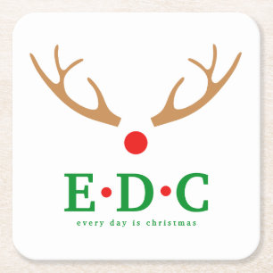 Jeder Tag ist Weihnachten Untersetzer