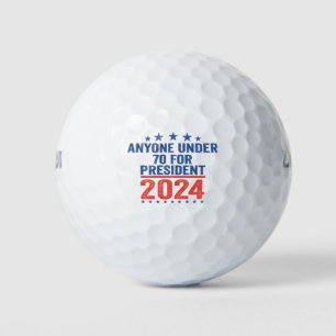 Jeder unter 70 Jahren für die Präsidentenwahl 2024 Golfball