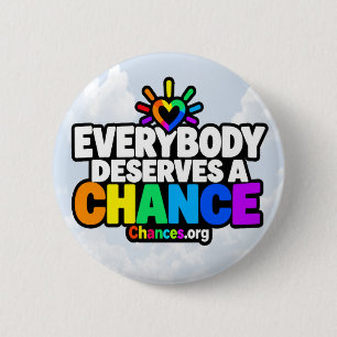 Jeder verdient eine Chance Button