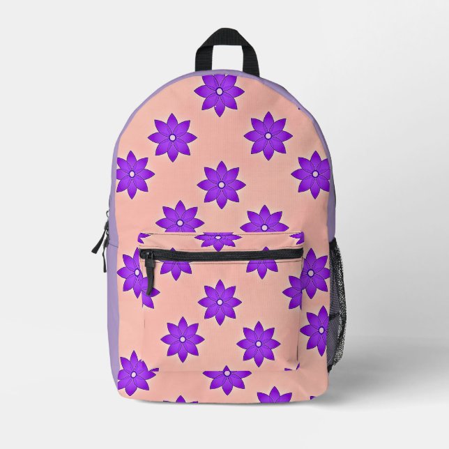 JEDER VIBES-Backpack Druckknopfbeutel zum Nähen Bedruckter Rucksack (Vorderseite)