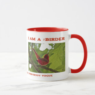 Jeder Vogue Juvenile Summer Tanager Vogelbeobachte Tasse