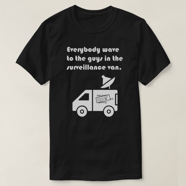 "Jeder winkt..." T-Shirt (Design vorne)