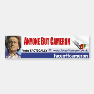 Jedermann aber Cameron Autoaufkleber