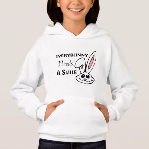 Jedermann braucht ein Lächeln Girls Hoodie