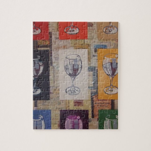 jedermann für ein Glas Puzzle (Vertikal)