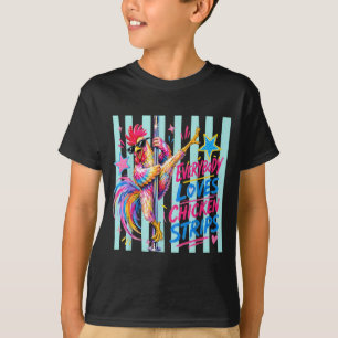 Jedermann liebt Hühner S Lustiger Hühnerhumor T-Shirt