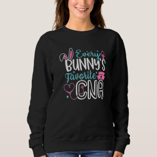 Jedermann's Favirite CNA Sonnige Nurse Funny Egg E Sweatshirt