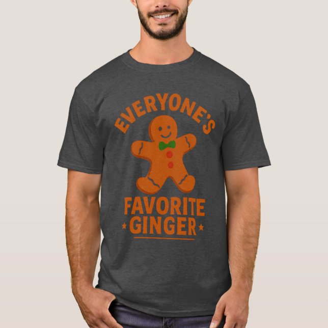 Jedermanns Lieblings-Ingwer T-Shirt (Vorderseite)