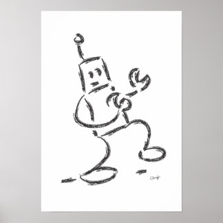 Jedermanns Roboter Poster