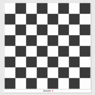 jederzeit für Schachbretter oder Schach bereit Aufkleber
