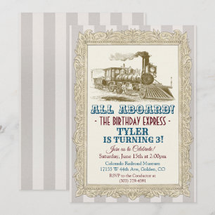 JEDES ALTER - Einladung des Vintagen Zuges zum Geb