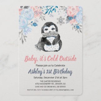 JEDES ALTER - Einladung von Pinguin Floral zum Geb