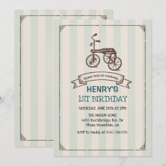 JEDES ALTER - Einladung zum Vintagen Tricycle Boy