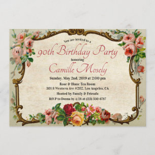 JEDES ALTER - Einladung zur Viktorianischen Blumen