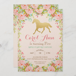 JEDES ALTER/EREIGNIS - Einladung von Pferdeblumen