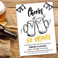 JEDES ALTER - Feiern und Biere Einladung zum Gebur