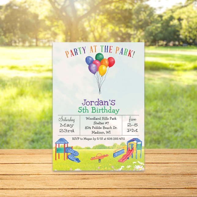 JEDES ALTER / GENDER Park Spielplatz Einladung (Von Creator hochgeladen)