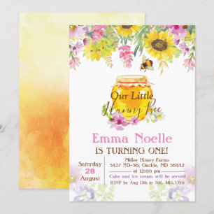 JEDES ALTER - Honigkuchen zum Geburtstag Einladung