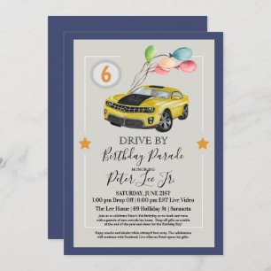 JEDES Alter - Laufwerk von Virtual Boy Geburtstags Einladung