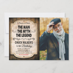 JEDES ALTER - Männliche Fischerei zum Geburtstag E Einladung