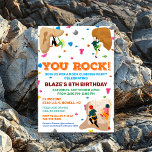 JEDES ALTER - Rock Climbing Einladung zum Geburtst<br><div class="desc">Rock Climbing Einladung zum Geburtstag</div>