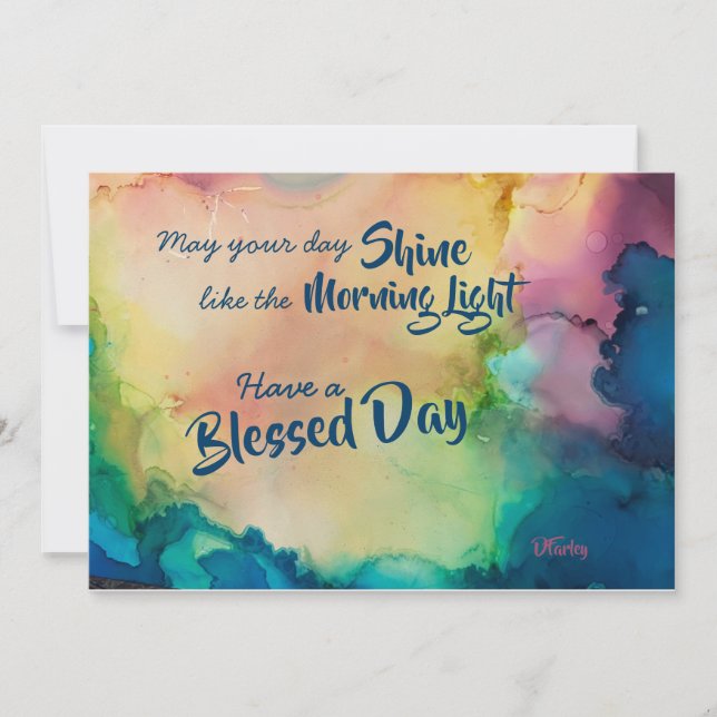 Jedes Anlasses Notecard Mitteilungskarte (Vorderseite)