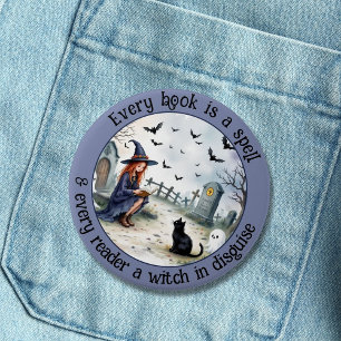 Jedes Buch ist ein Zauberspruch Button
