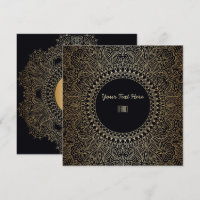Jedes Ereignis Elegante Gold Mandala