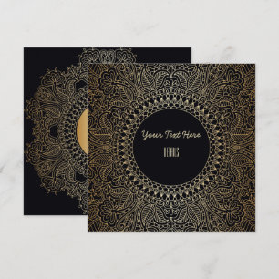 Jedes Ereignis Elegantes Gold Mandala Save The Date