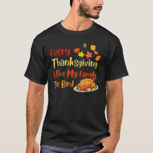 Jedes Erntedankfest schenke ich meiner Familie den T-Shirt