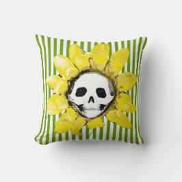 JEDES FARBWEISSE STRIPE-Kissen Sonnenblumenkissen Kissen