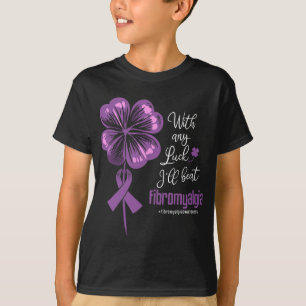 Jedes Glück, dass ich Fibromyalgie-Krankheit Bewus T-Shirt