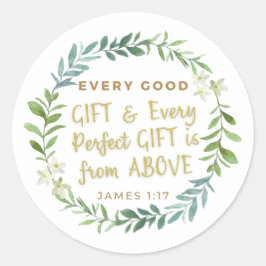 'Jedes gute Geschenk und jedes perfekte Geschenk.. Runder Aufkleber