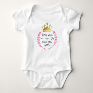 JEDES GUTE UND PERFEKTE GESCHENK VON GOTT Baby G Baby Strampler