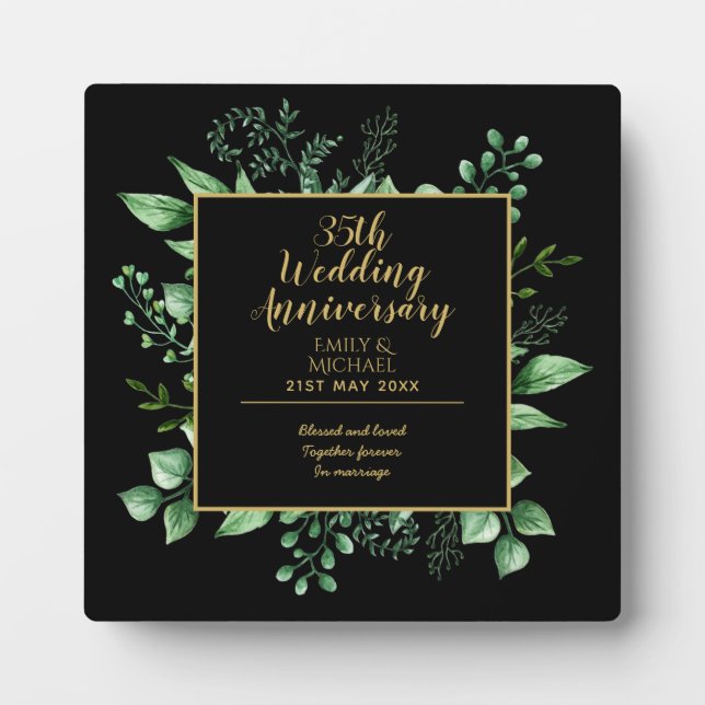 JEDES Hochzeitstipendium - Personalisiert Fotoplatte (Vorderseite)