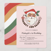 Jedes Jahr farbenfrohe Groovy Retro Weihnachten Ge