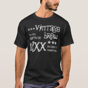 JEDES JAHR Geburtstag 19XX Vintage Brew 9 Sterne T-Shirt