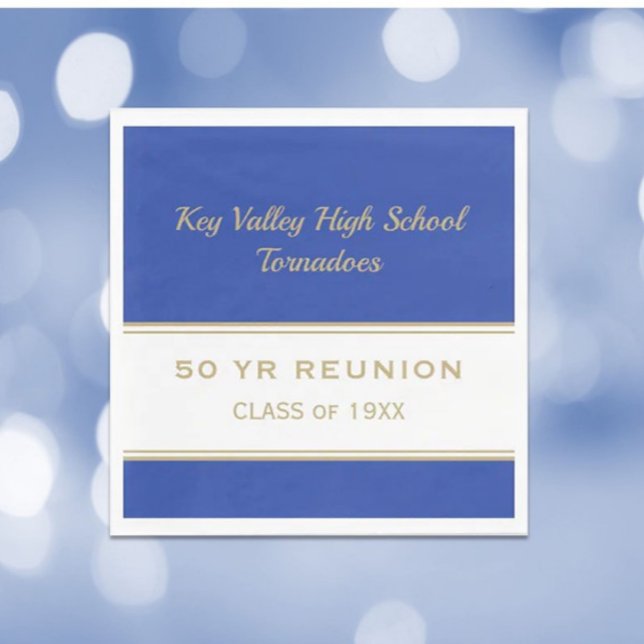 Jedes Jahr Wiedersehen-Party der benutzerdefiniert Serviette (Von Creator hochgeladen)