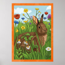 Jedes Kaninchen liebt Blumen