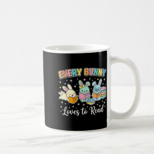 Jedes Kaninchen liebt es, das lustige Mädchen-Oste Kaffeetasse