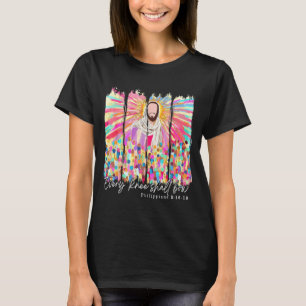 Jedes Knie soll sich beugen Christlicher Jesus Bib T-Shirt