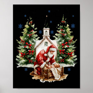 Jedes Knie soll sich beugen Religiöser Christliche Poster