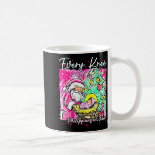 Jedes Knie soll sich vor dem Weihnachtsmann beugen Kaffeetasse