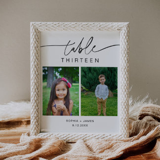 JEDES LEIGH Kinder Fotos Tischnummer 8x10 Poster