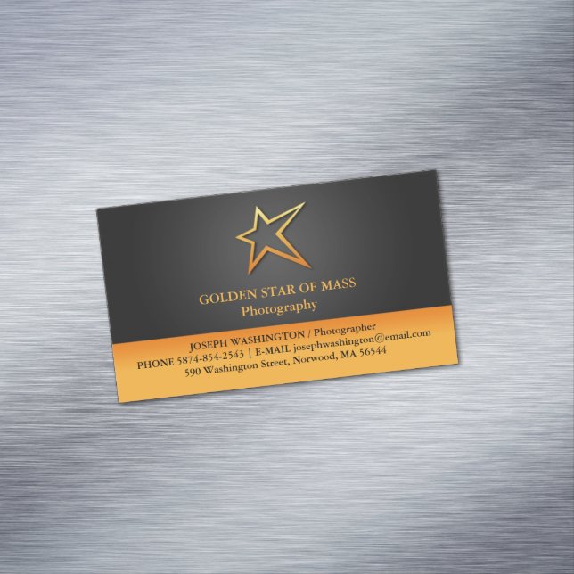 Jedes Logo Magnetische Visitenkarte (Beispiel)