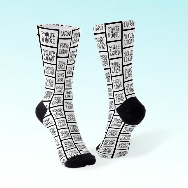 Jedes Logo oder Bildwiederholungsmuster Socken (Von Creator hochgeladen)