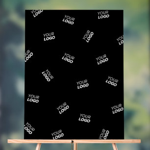 Jedes Logo oder hochgeladenes Bild Muster Acrylschild