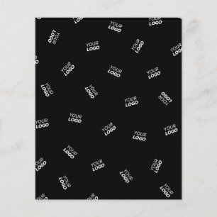 Jedes Logo oder hochgeladenes Bild   Muster Flyer