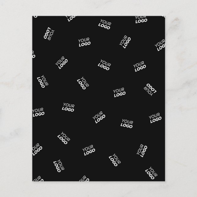 Jedes Logo oder hochgeladenes Bild | Muster Flyer (Vorne)
